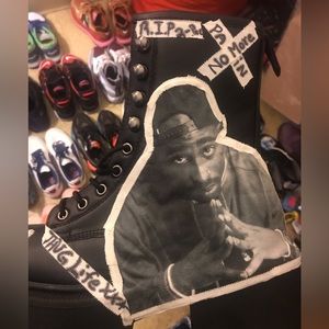 custom biker boots 7.5